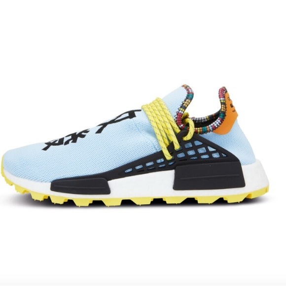 Adidas Blue and Yellow Sneakers with NMD Silhouette
